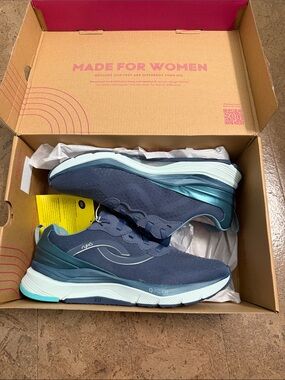 NEW Ryka Women's Navy & Teal Sneakers